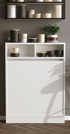 Decormet Bracked Çok Fonksiyonlu Masa Beyaz. ürün görseli