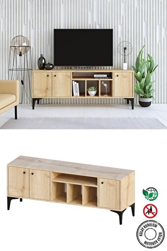 Decormet Luna Tv Sehpası Safir Meşe. ürün görseli