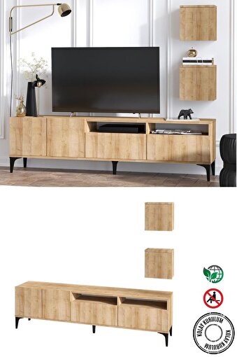 Decormet Lupin Tv Ünitesi Safir Meşe -Dec-20040. ürün görseli