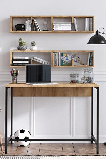 Decormet Penny Çalışma Masası Safir Meşe. ürün görseli