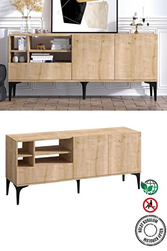 Decormet Orela Konsol Safir Meşe -Dec-20069. ürün görseli