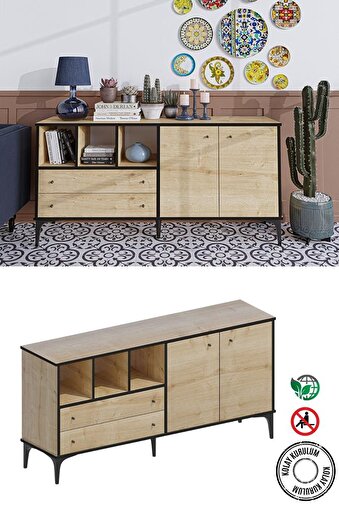 Decormet Elegan Konsol Safir Meşe. ürün görseli