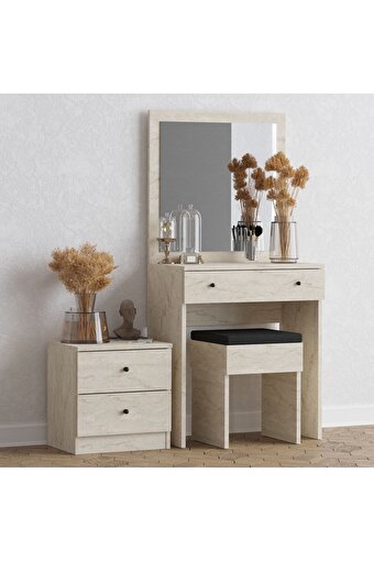 Decormet Nice Makyaj Masası Travertine. ürün görseli