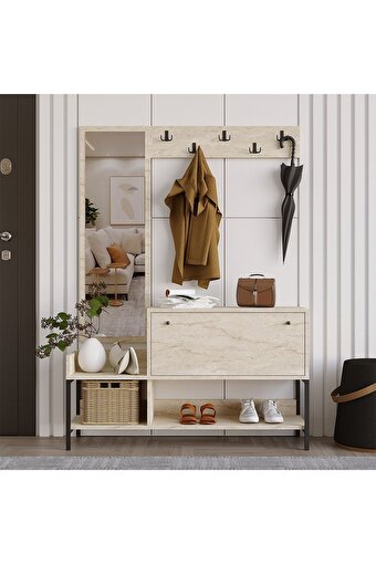 Decormet Nonso Ayakkabılık Travertine. ürün görseli