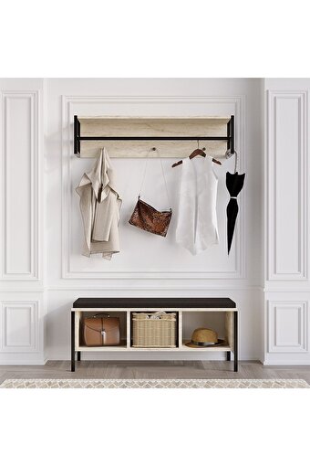 Decormet Shana Ayakkabılık Travertine. ürün görseli