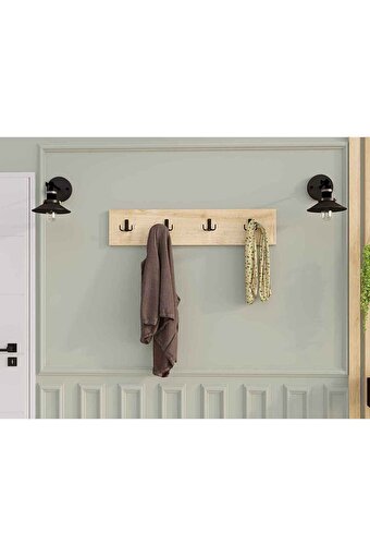 Decormet 4Lü Askılık Safir Meşe. ürün görseli