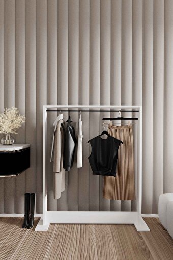 Decormet Salvitor Elbise Askısı Beyaz. ürün görseli