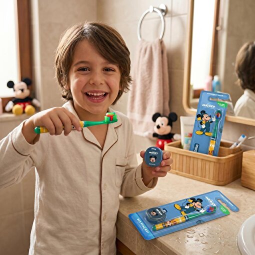 Difaş Mickey Mouse Diş Fırçası 8-14 Yaş 2 Adet. ürün görseli
