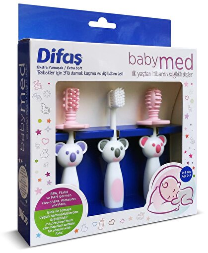 Picture of Difaş Baby Med Set Pink