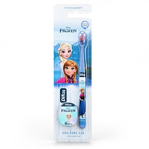 Difaş Frozen Yumuşak Kıllı Diş Fırçası 8-14 Yaş . ürün görseli