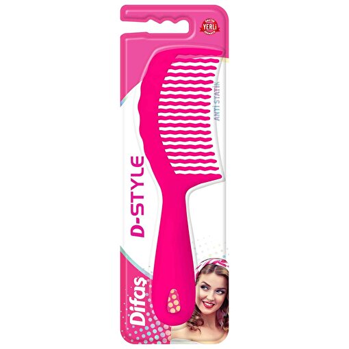 Picture of Difaş D-Style Zigzag comb with handle 2014