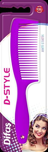 Picture of Difaş D-Style Small comb with handle 2038