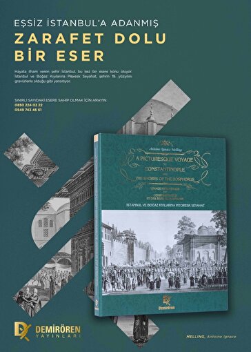 Melling'in İstanbul Kitabı Antoine Ignace Melling Özel Seri Koleksiyon Kitapları (Prestij Boy). ürün görseli