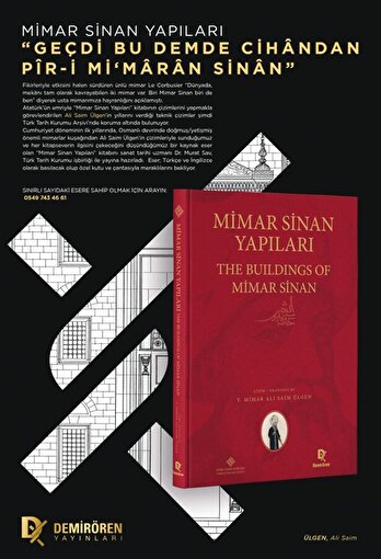 Mimar Sinan Yapıları Ali Saim Ülgen Özel Seri Koleksiyon Kitapları (Prestij Boy). ürün görseli