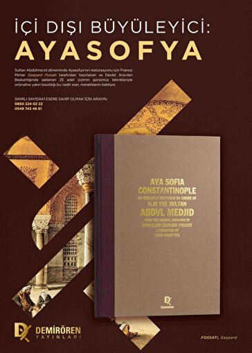 Aya Sofia Gaspare Fossati Özel Seri Koleksiyon Kitapları (Prestij Boy) . ürün görseli