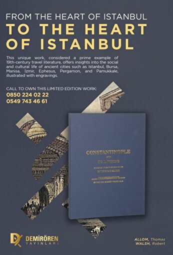 Constantinople And Its Environs Özel Seri Koleksiyon Kitapları . ürün görseli