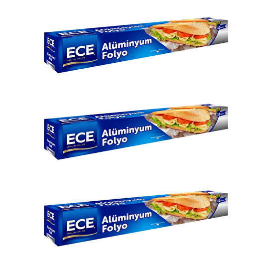 Ece Alüminyum Folyo 10 Mt x 3 adet. ürün görseli
