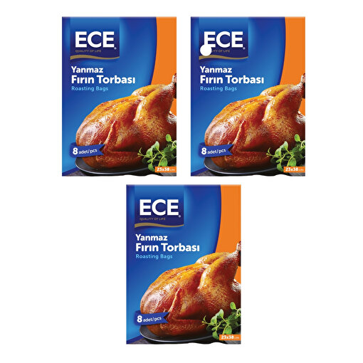 Ece Fırın Torbası 8'Li  x 3 adet. ürün görseli