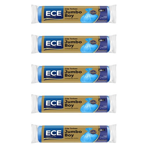 Ece Çöp Torbası Jumbo Kalın x 5 adet. ürün görseli