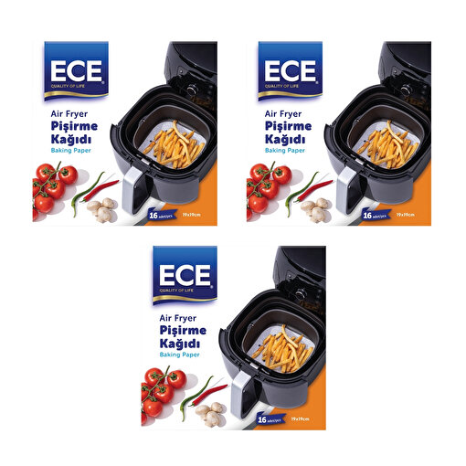 Ece Pişirme Kağıdı Aırfryer 16 Lı x 3 adet. ürün görseli