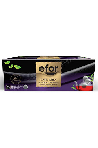 Picture of Efor Earl Gray Turkish Black Tea 48x3.2gr