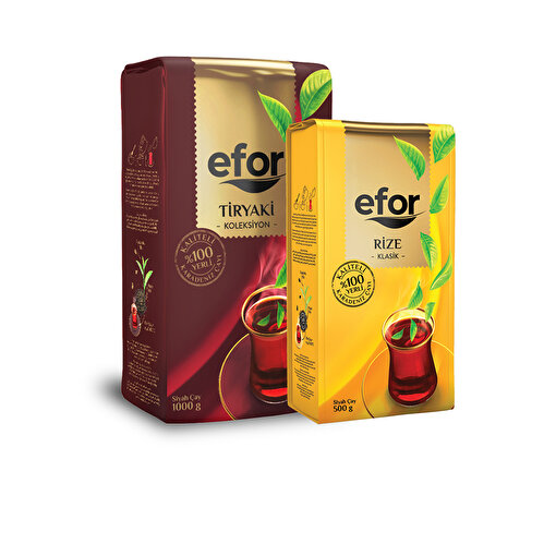 Efor Tiryaki 1000gr - Efor Rize Çay 500 gr Dökme Çay-Set. ürün görseli