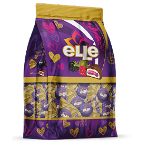 Picture of Evliya Şekerleme Eller Fondan Raspberry 1 kg