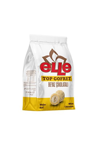 Picture of Evliya Şekerleme Elle Top Wafer white Chocolate 1 kg
