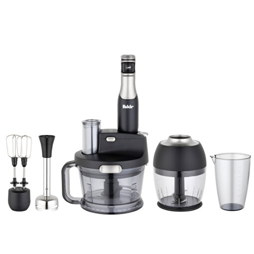 Fakir Speed Multi Blender Seti Black & Silver. ürün görseli