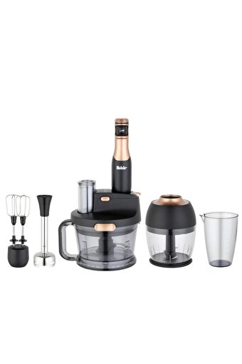 Fakir Speed Multi Blender Seti Black & Copper. ürün görseli