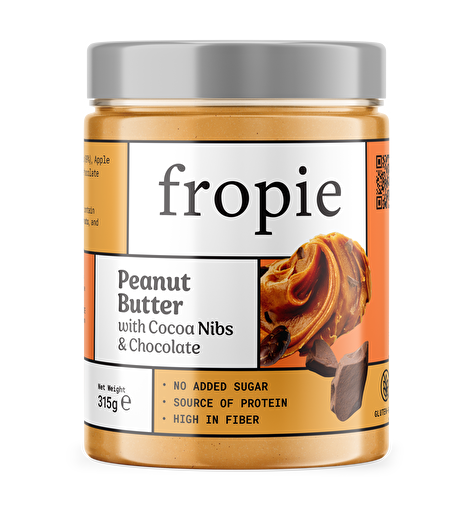 Picture of Fropie Peanut Butter - Cocoa Nibs & Chocolate