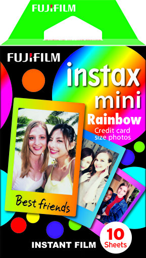 Fujifilm Instax Mini Rainbow 10'Lu Film. ürün görseli