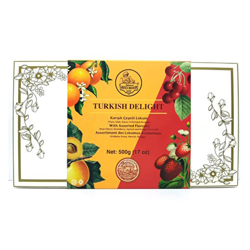 Hacı Bekir Çeşnili Lokum-500 gr. ürün görseli