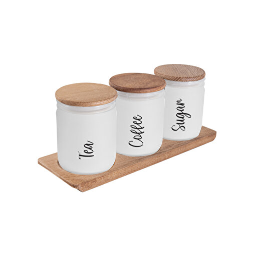 Herevin 232102-020 Ahşap Kapaklı Kavanoz 446 ml. ürün görseli