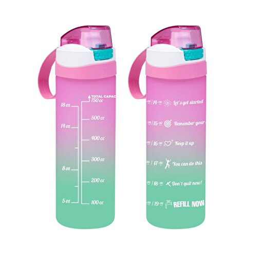 Herevin 161670-833 Motivasyon Desenli Matara 750 ml. ürün görseli