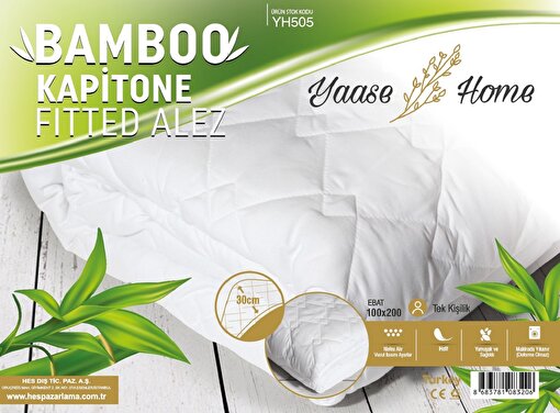 Yaase Home Bambu Kapitone Alez 100*200Cm. ürün görseli