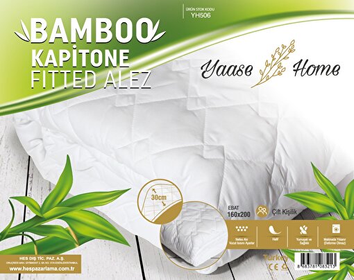 Yaase Home Bambu Kapitone Alez 160*200Cm. ürün görseli