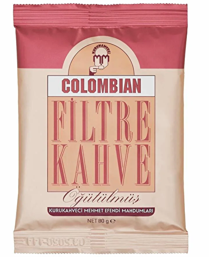 Picture of Kurukahveci Mehmet Efendi Turkish Ground Colombian Filter Coffee 80 Gr