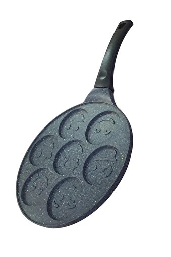 Keep London Cooker Serisi Granit Döküm Emojili 26cm PanCake Tavası. ürün görseli