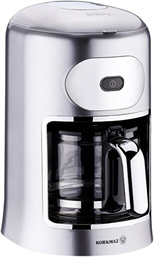Korkmaz Drippa 86402 Tek Tuşlu İnox Filtre Kahve Makinesi. ürün görseli