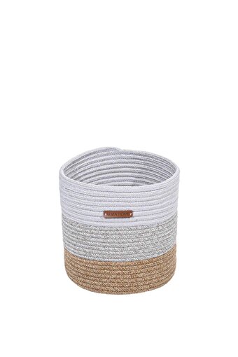 Picture of Koza Home Meander Water Hyacinth Handled Lid Laundry Basket 3-Piece Set 5110