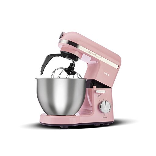 Karaca Mastermaid Chef Pro Çift Kollu Hamur Yoğurma Makinesi Pink 1500W 5L. ürün görseli