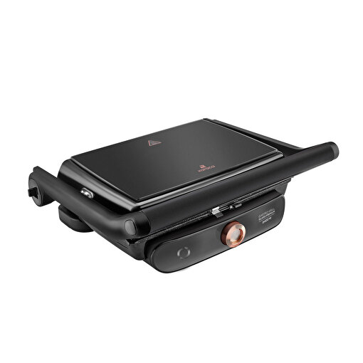 Karaca Gastro Grill Glass Premium Tost Makinesi Black Copper 2400 W. ürün görseli