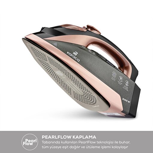 Karaca Vantuz Irona Buharlı Ütü Rosegold. ürün görseli