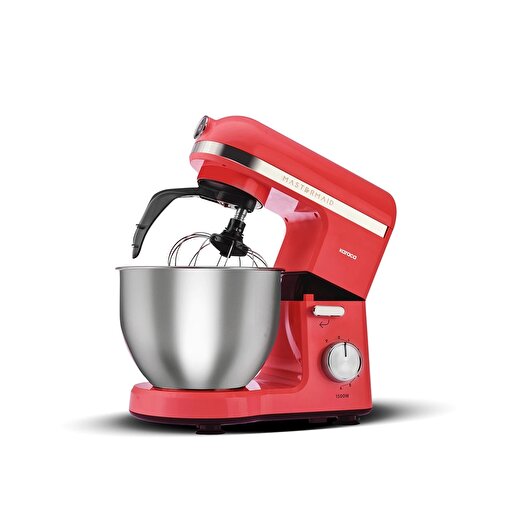 Karaca Mastermaid Chef Pro Çift Kollu Hamur Yoğurma Makinesi Rudolph Red 1500W 5L. ürün görseli