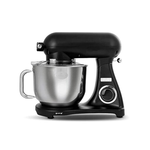 Karaca Powercast Chef Döküm Hamur Yoğurma Makinesi Matte Black 1800W 6,2L. ürün görseli