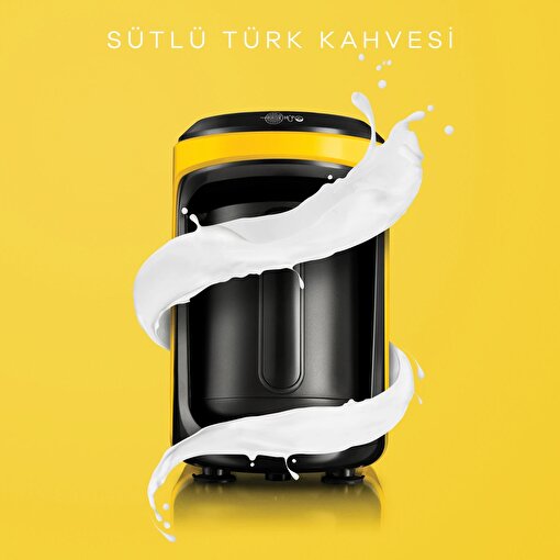 Karaca Hatır Hüps Sütlü Türk Kahve Makinesi Yellow. ürün görseli