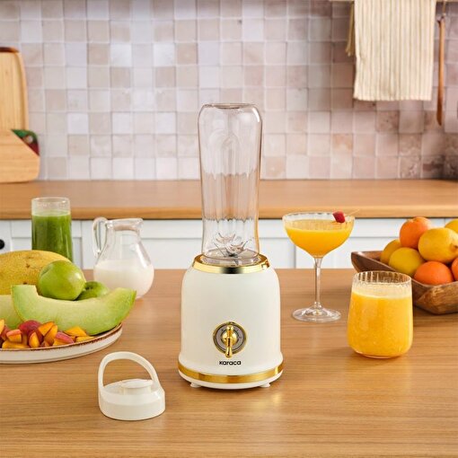 Karaca Retro Personal Kişisel Smoothie Blender Cream. ürün görseli