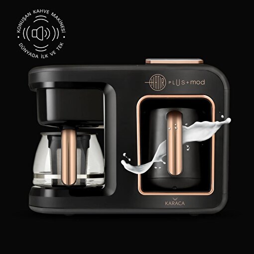 Karaca Hatır Plus Mod  5 IN 1 Çay ve Kahve Makinesi Black Copper. ürün görseli