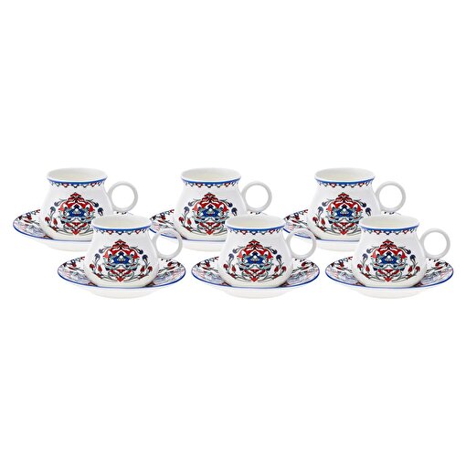 Karaca Hattat 6 Kişilik Kahve Fincanı Takımı 90 ml. ürün görseli